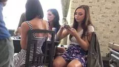 Sex la coafor cu pizde machiate bune de pula ce se fut in draci