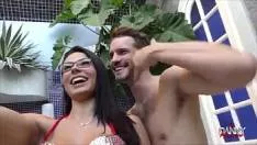 Danny Fute O Romanca Cu Sani Mari Pe Plaja Din Brazilia