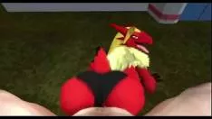 3D Hentai cu doua personaje Pokemon